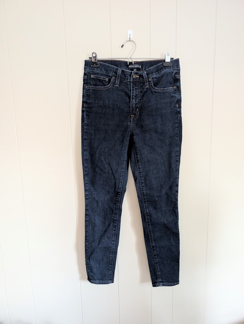 J.Crew Mercantile Women's Dark Wash Skinny Jeans Size 29